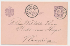 Grootrondstempel Noordwijk (Z:H:) 1899
