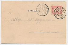 Grootrondstempel Nieuwendam - Landsmeer 1902