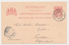 Grootrondstempel Nijmegen - Norden Duitsland 1903