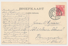 Grootrondstempel Noordwijk (Z:H:) - Wernigerode Duitsland 1907