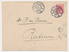 Grootrondstempel Nunspeet - Reitsum 1908