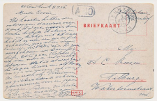 Grootrondstempel Nieuwkuijk - Tilburg 1916