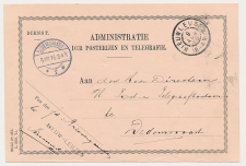 Grootrondstempel Nieuwleusen - Dedemsvaart 1916