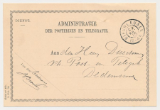 Grootrondstempel Nieuwleusen - Dedemsvaart 1915