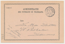 Grootrondstempel Nieuwleusen - Dedemsvaart 1918