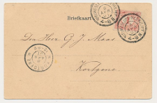 Grootrondstempel Nieuwesluis-Heenvliet - Kortgene 1901