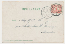 Grootrondstempel Nieuwolda - Midswolda 1905