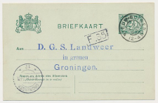 Grootrondstempel Nieuw-Buinen 1908