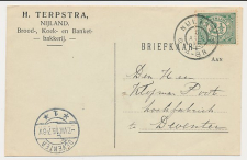 Grootrondstempel Nijland 1915