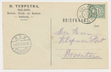 Grootrondstempel Nijland 1915