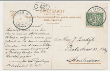 Grootrondstempel Nieuw Lekkerland 1907