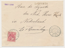 Grootrondstempel Numansdorp 1908