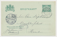 Grootrondstempel Oudewater 1909