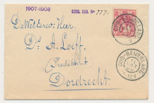 Grootrondstempel Oud-Beijerland 1908