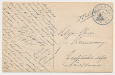 Grootrondstempel Oudebildtzijl - Rilland 1916