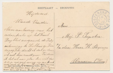 Hidaard - Grootrondstempel Oosterend (Fr.) - Waaxens 1918       