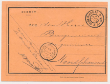 Grootrondstempel Oude Niedorp - Noord Scharwoude 1907