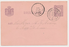 Grootrondstempel Ouderkerk A/D Amstel - Koog a/d Zaan 1895