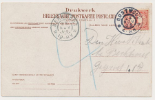 Grootrondstempel Oostwoud - Berkhout 1908