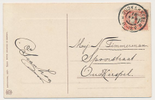 Grootrondstempel Oudkarspel 1910