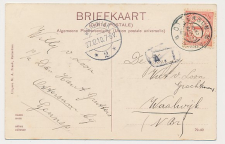 Grootrondstempel Ottersum - Waalwijk 1910