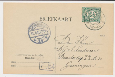 Grootrondstempel Overschild 1910