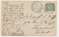 Grootrondstempel Oudeschans - Veenendaal 1912