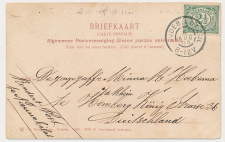 Grootrondstempel Oudebildtzijl - Homberg Duitsland 1909