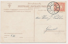 Grootrondstempel Pingjum - Gaast 1907