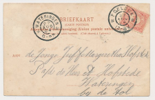 Grootrondstempel Poeldijk - Wateringen 27.8.1904