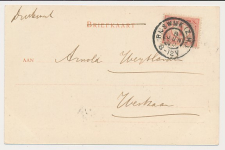 Grootrondstempel Rijswijk (Z.H.) - Westzaan 1900
