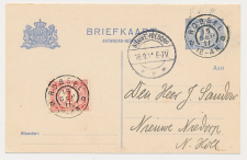 Grootrondstempel Roggel - Nieuwe-Niedorp 1911