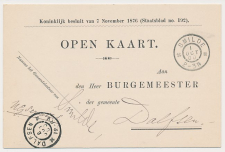 Grootrondstempel Smilde - Dalfsen 1900