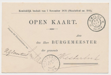 Grootrondstempel Smilde - Westerbork 1900