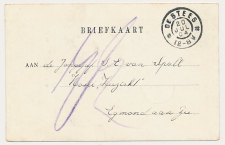 Grootrondstempel De Steeg - Egmond aan Zee 1904