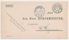 Grootrondstempel Slochteren - Sappemeer 1911