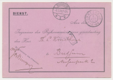 Grootrondstempel Sommelsdijk Bussum 1908