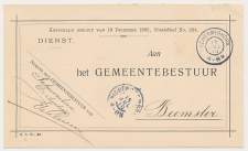 Grootrondstempel Schermerhorn - Beemster 1910