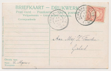 Grootrondstempel Scharnegoutum - Giekerk 1908