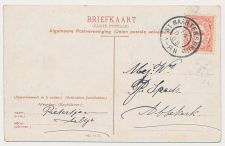 Grootrondstempel St. Maartensbrug - Abbekerk 1908