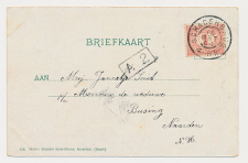 Grootrondstempel Schagerbrug - Naarden 1904