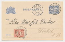 Grootrondstempel Scherpenzeel-Munnekeburen - Winkel 1911