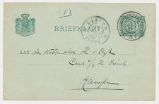 Grootrondstempel Scherpenzeel (Gld.) - Kampen 1901