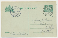 Grootrondstempel Scherpenzeel (Gld.) 1911