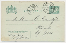 Grootrondstempel Schipluiden - Kapelle 1909