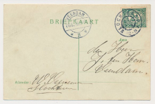 Grootrondstempel Slochteren - Veendam 1913