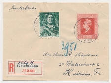 Aangetekend Heiloo 1946 - Gewijzigd strookje Schermerhorn