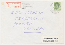 Aangetekend Eindhoven Strijpsestraat 1992 Overstempeld strookje
