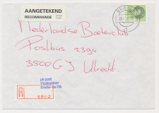Aangetekend Brielle de Rik 1991 - Gestempeld strookje 