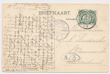 Grootrondstempel Terschelling - Druten 1910